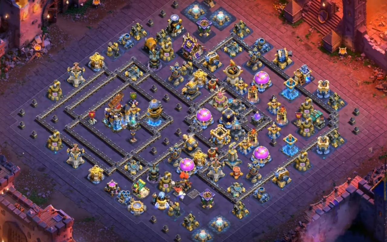 Town Hall 18 CWL Base layout by ديوان الملوك 👑