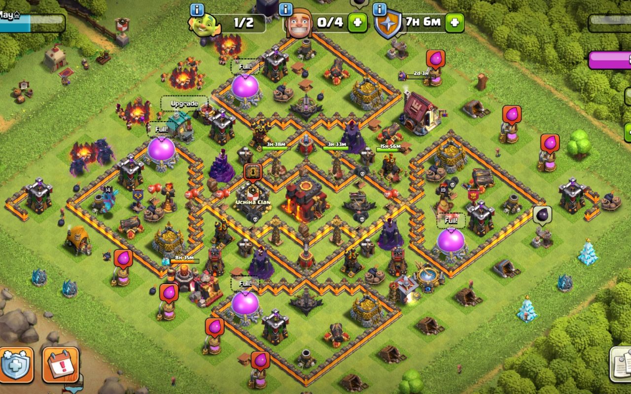 Town Hall 10 CWL Base layout by User