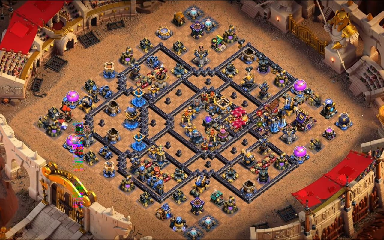 Town Hall 18 Legend Base layout by BH10