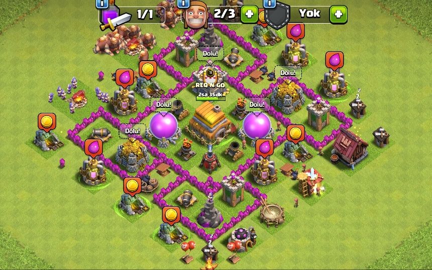 Town Hall 6 Trophy Base layout by Emre40   40 EMRE 40