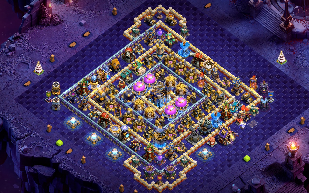 Town Hall 18 Farming Base layout by Sn0w0wl