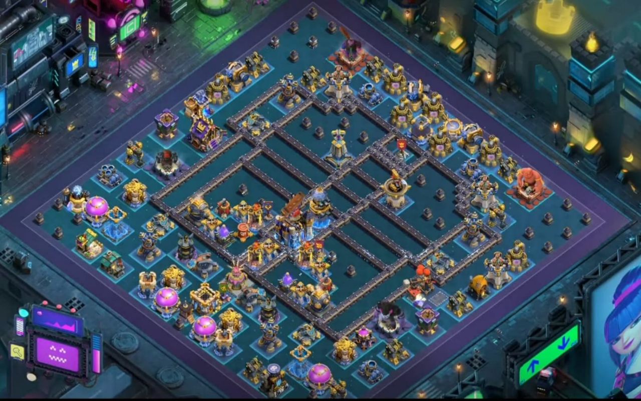 Town Hall 18 CWL Base layout by ديوان الملوك 👑