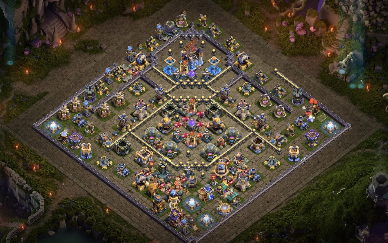 Town Hall 18 CWL Base layout by XLR8