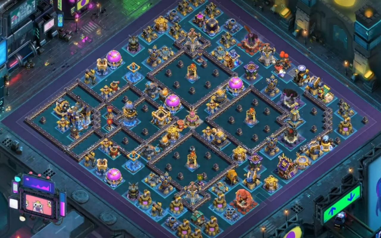 Town Hall 18 CWL Base layout by ديوان الملوك 👑