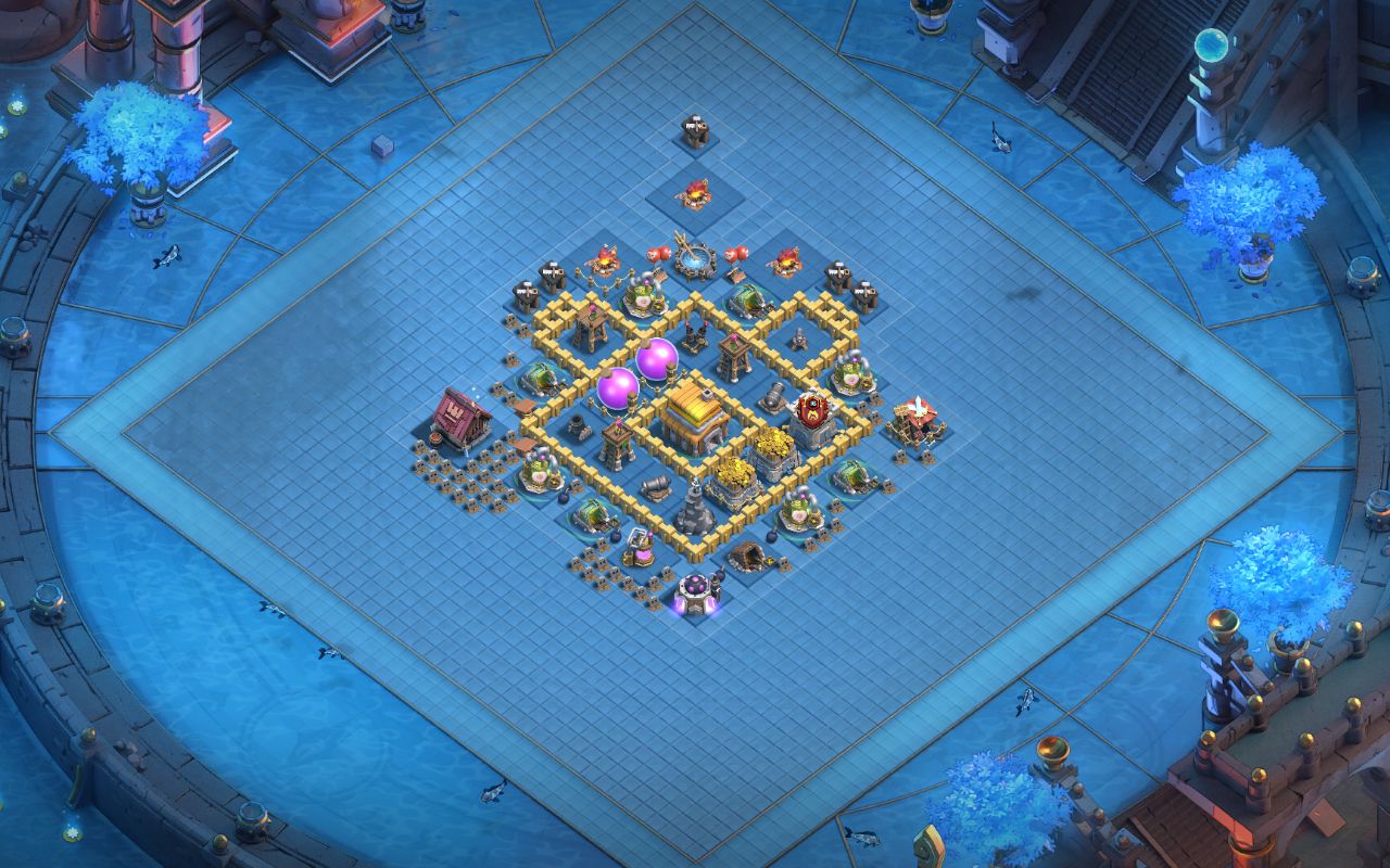 Town Hall 5 Farming Base layout by Aurythy