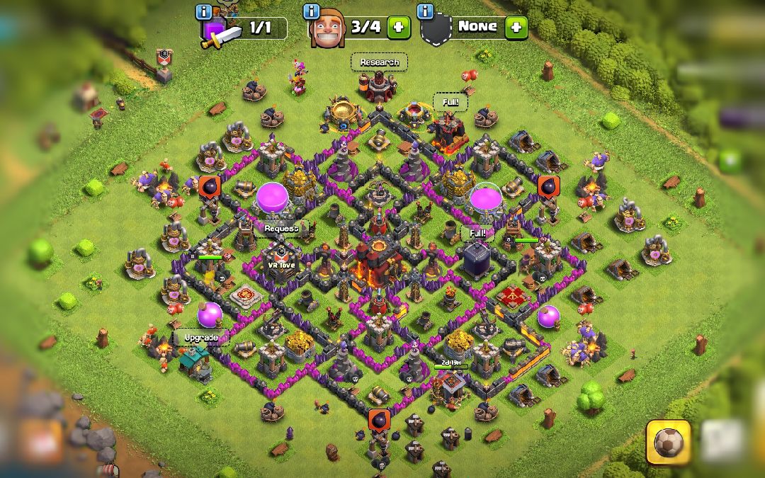 Town Hall 10 Farming Base layout by #Perfect_Gammer