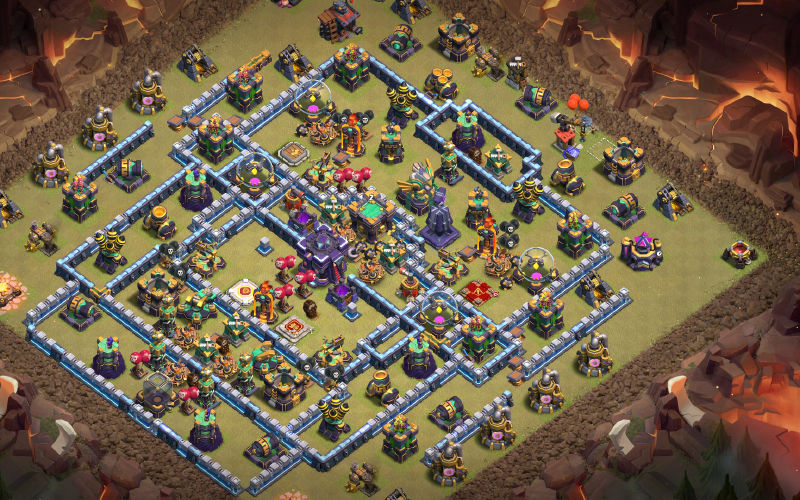Town Hall 15 War Base layout by TReX