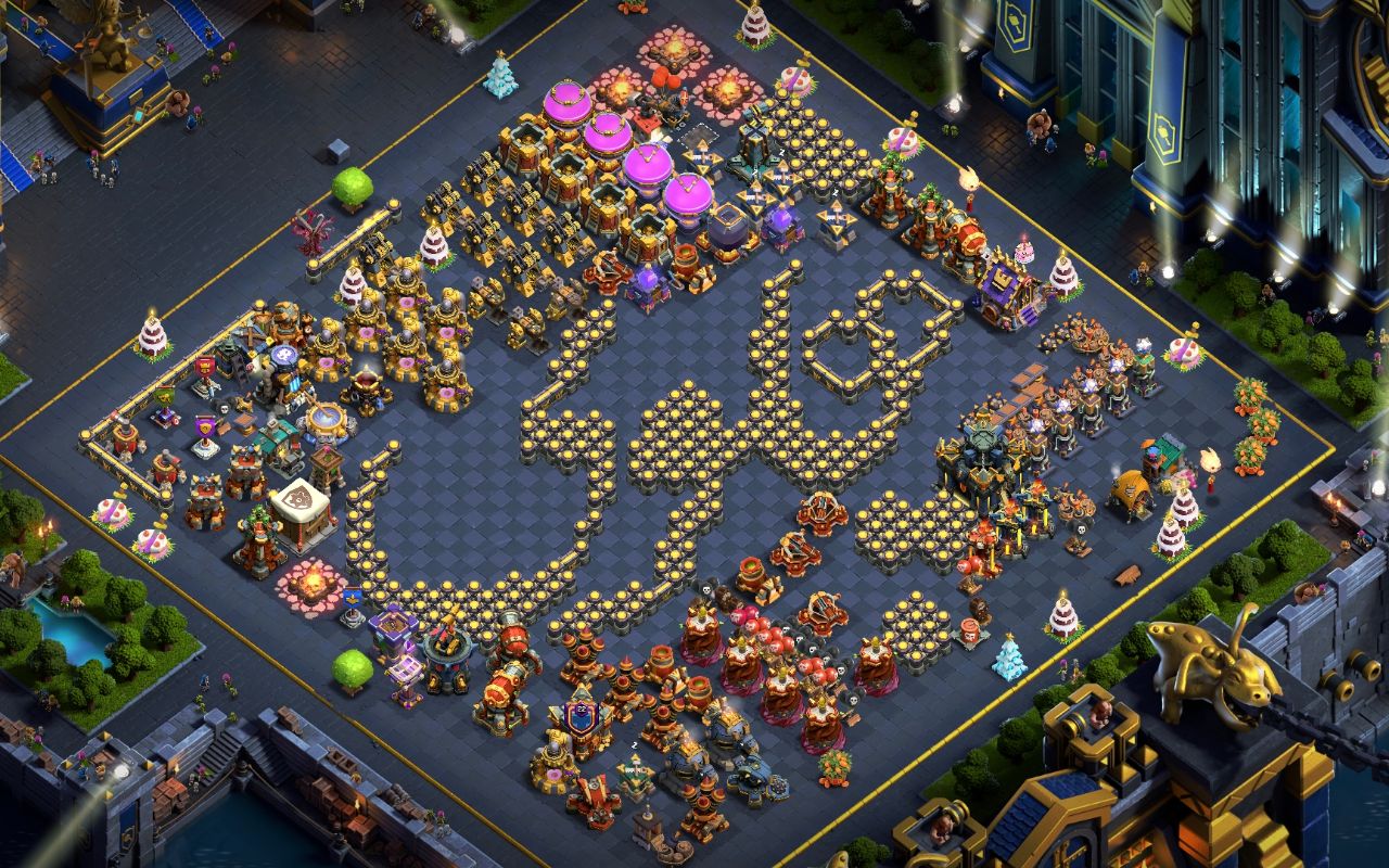 Town Hall 17 Fun Base layout by ALCHEMIST