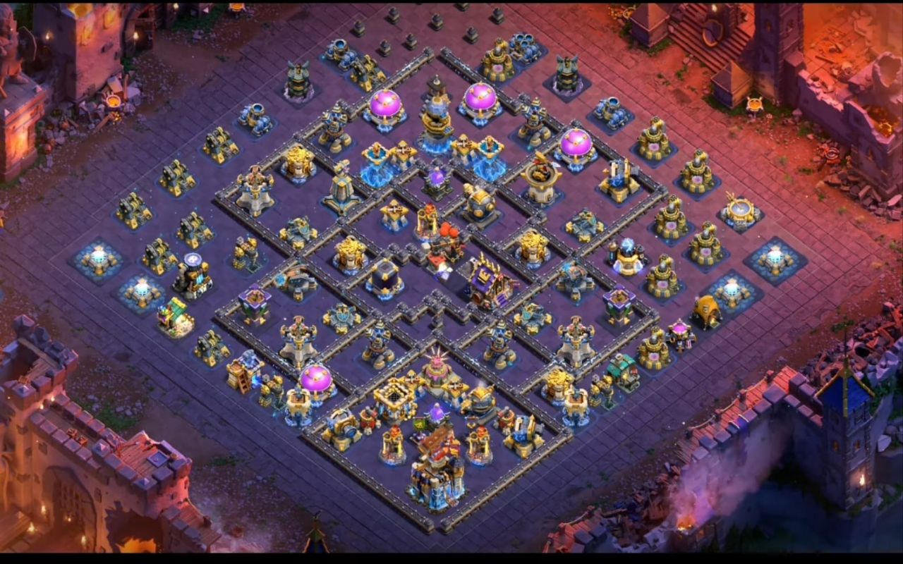 Town Hall 18 CWL Base layout by ديوان الملوك 👑