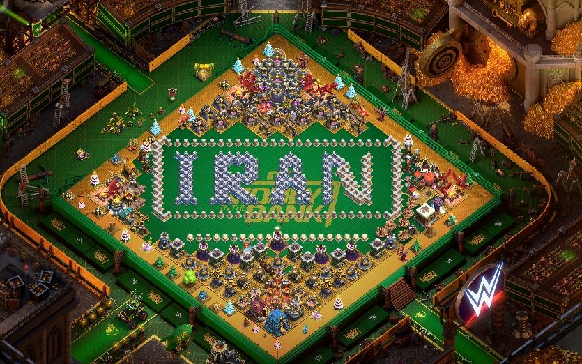 Town Hall 12 Fun Base layout by Dark Devil