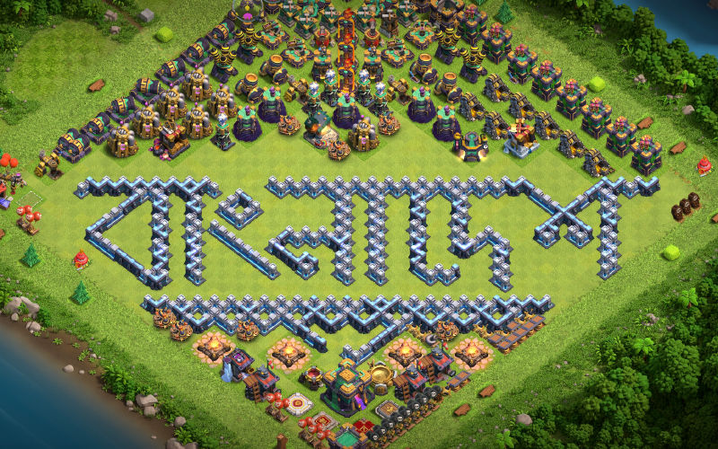 Town Hall 14 Fun Base layout by MasManik