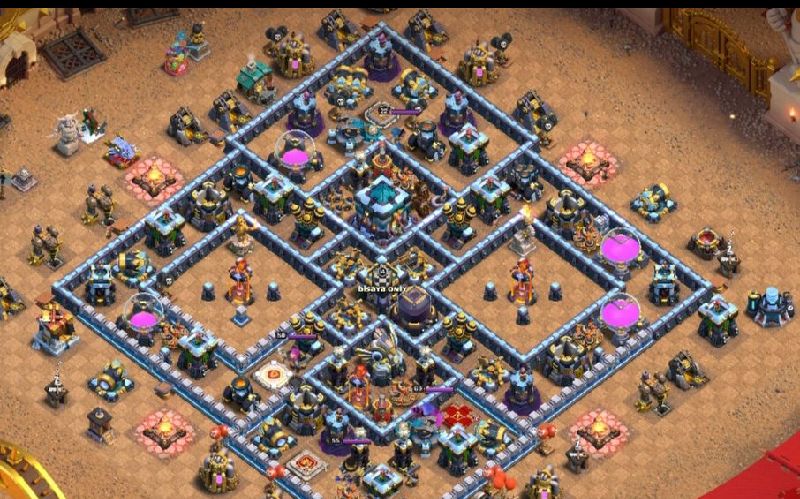 Town Hall 13 War Base layout by ™ANIK_♚100