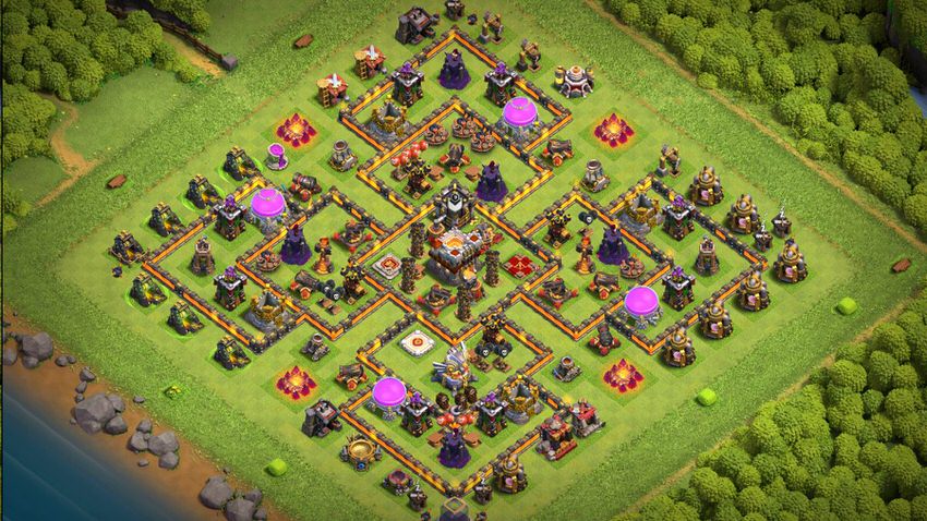 Town Hall 11 Farming Base layout by TReX