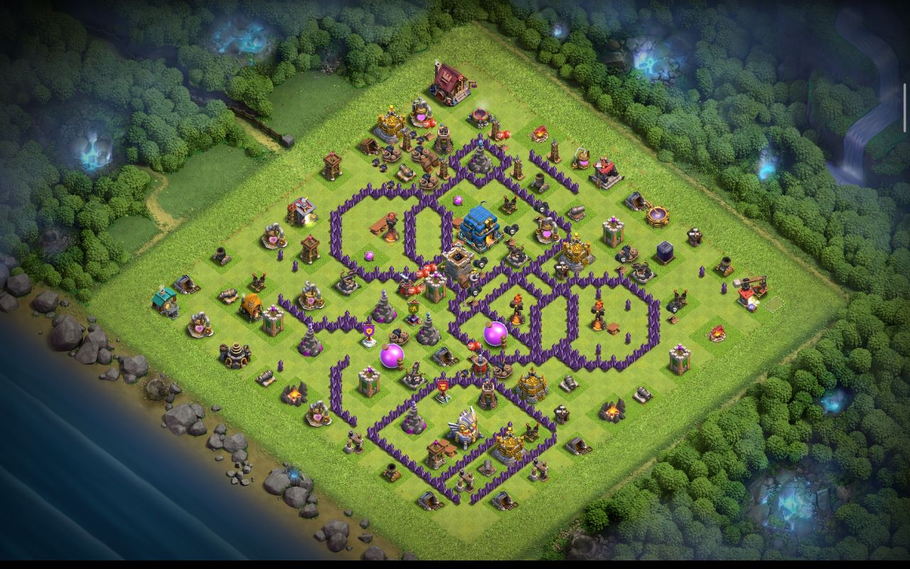 Town Hall 12 CWL Base layout by ادخل الكلان اذه أنته عربي ومنور