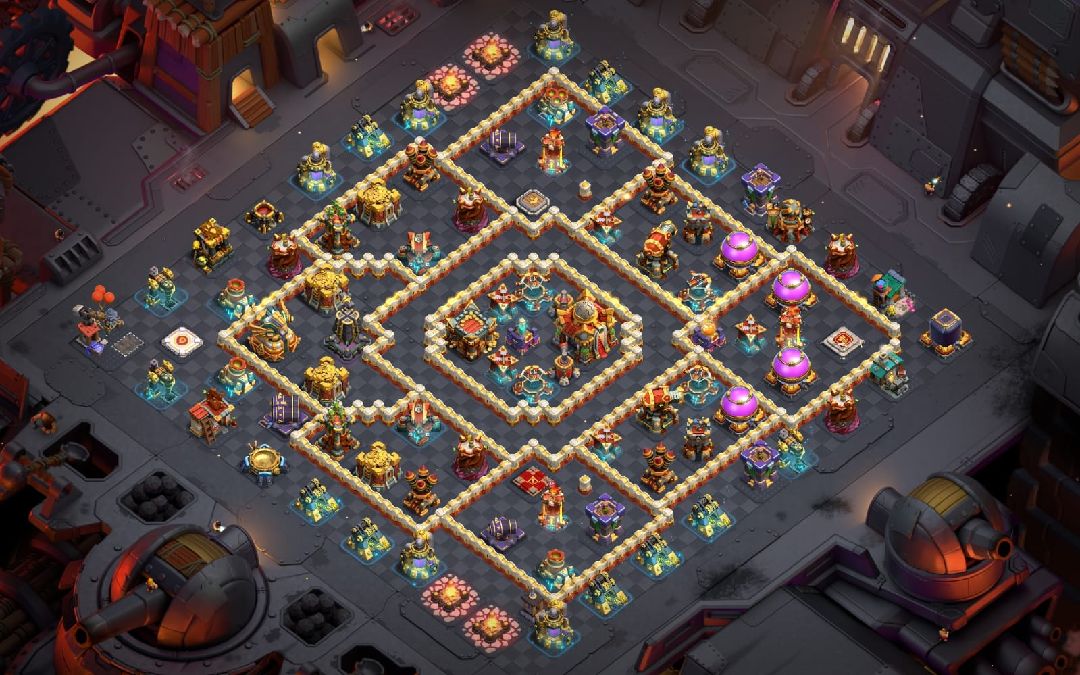 Town Hall 16 War Base layout by XLR8