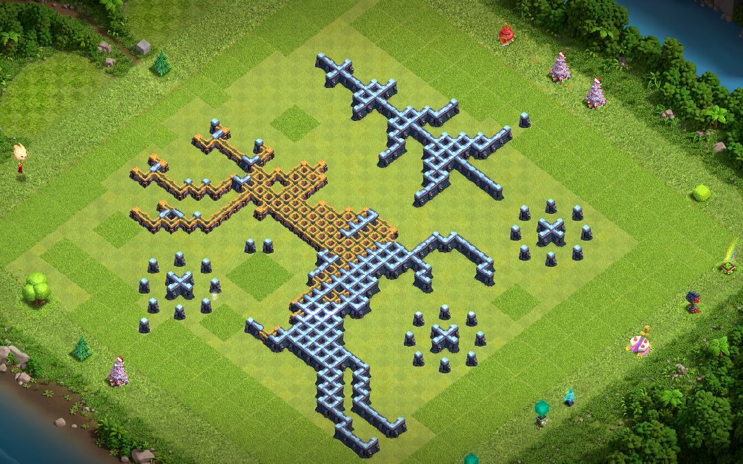 Town Hall 14 Fun Base layout by Hendrik