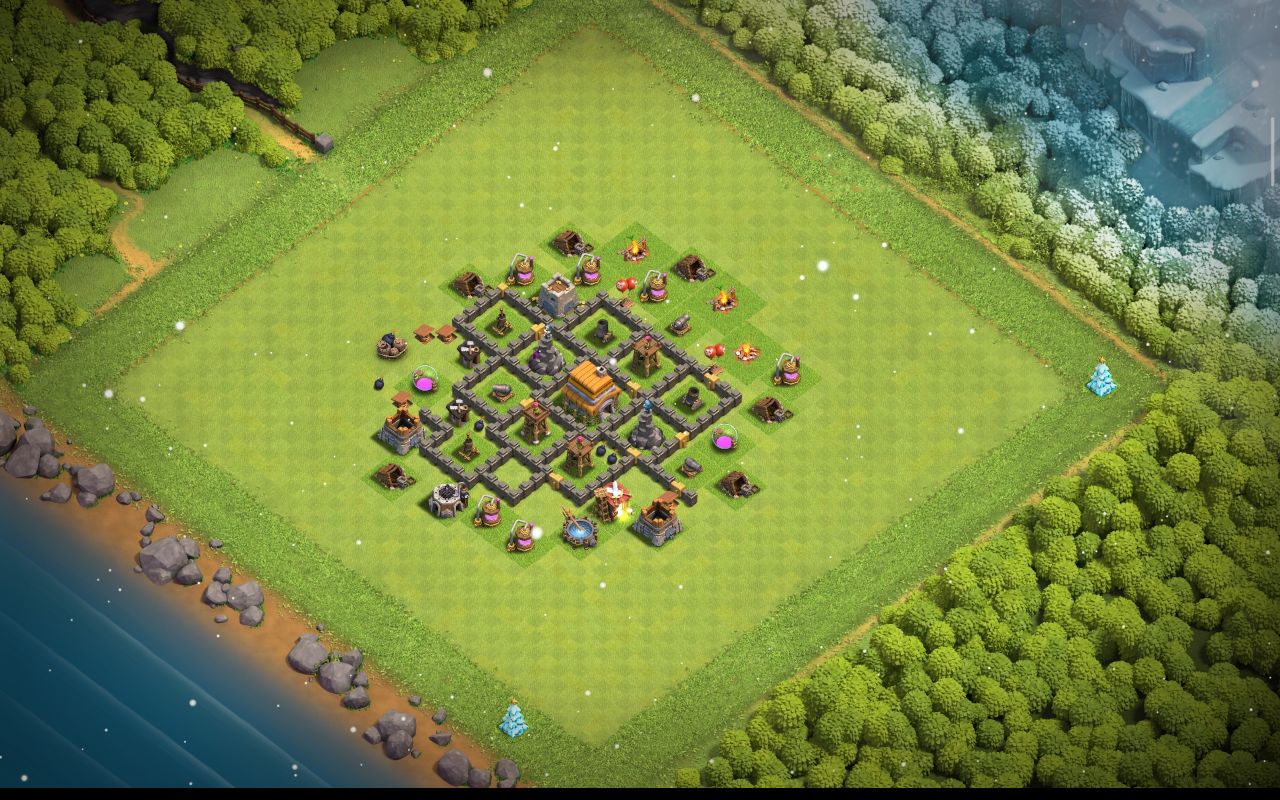 Town Hall 6 CWL Base layout by ادخل الكلان  اذه أنته عربي  ومنور