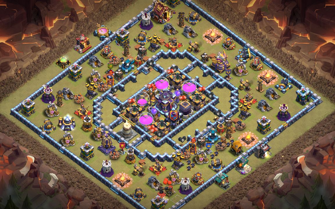 Town Hall 15 War Base layout by CALLME JUSTHENE
