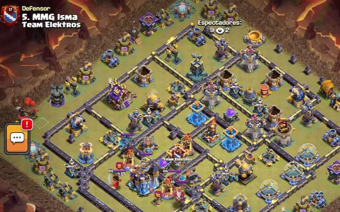 Town Hall 18 War Base layout by XLR8