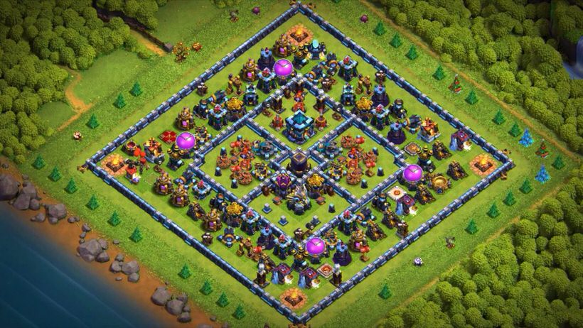 Town Hall 13 Farming Base layout by TReX