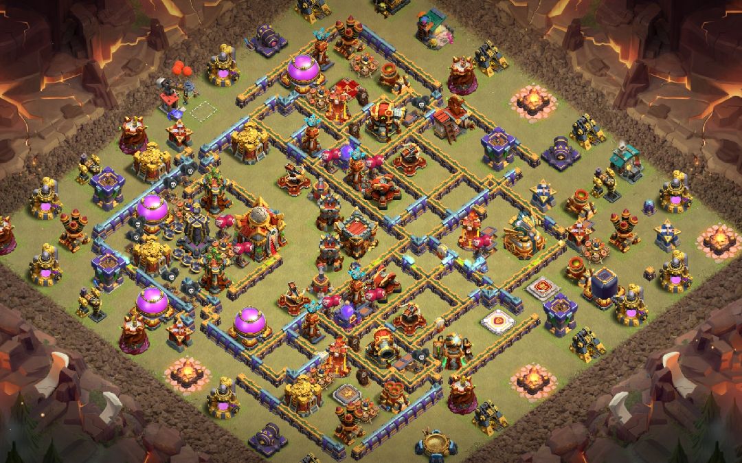 Town Hall 16 War Base layout by XLR8