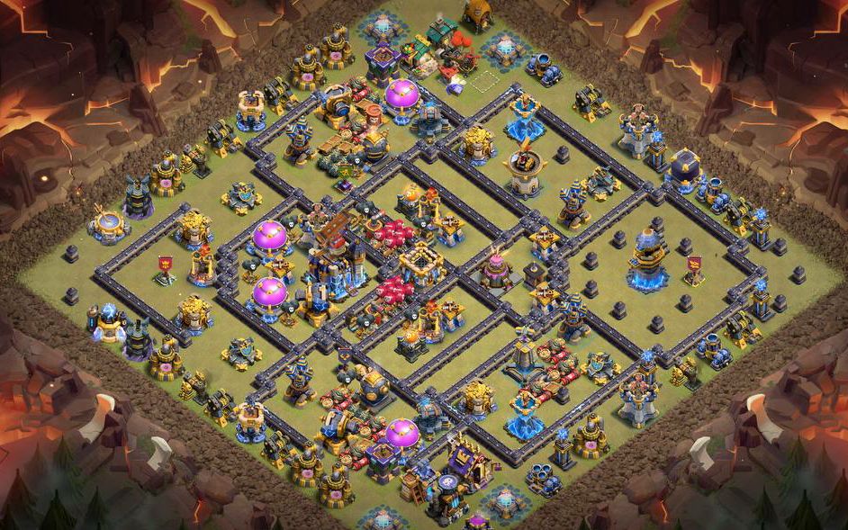 Town Hall 18 CWL Base layout by ديوان الملوك 👑
