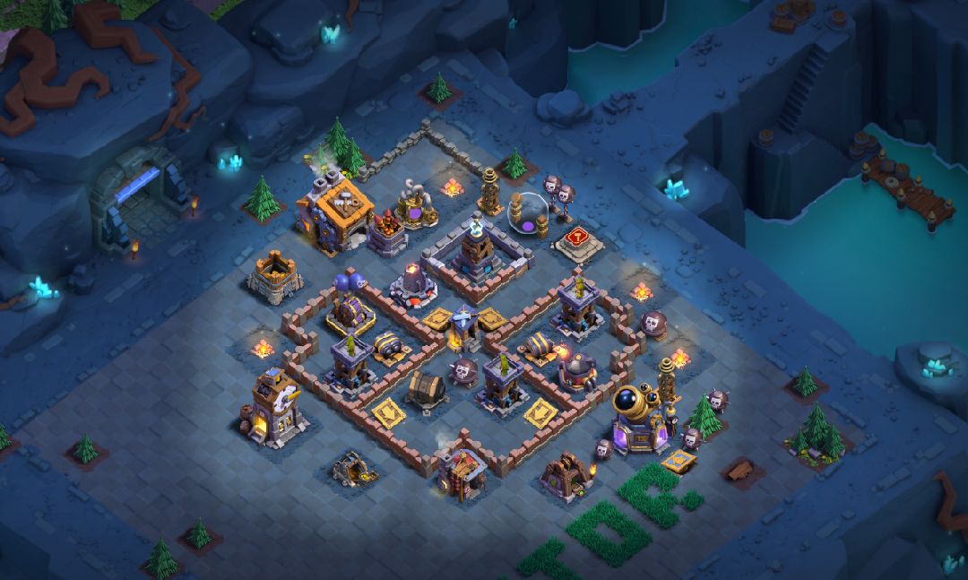 Builder Hall 9 Builder Base layout by User