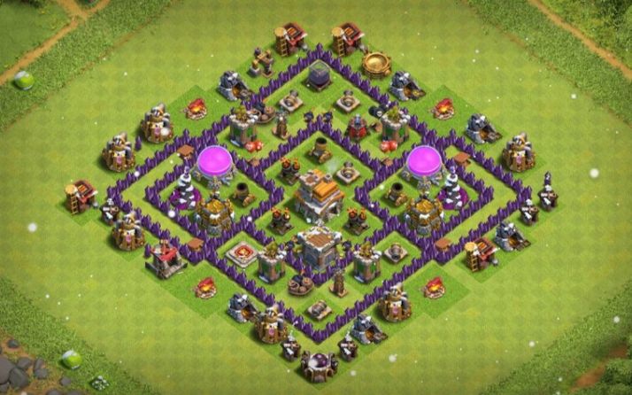 Town Hall 7 Trophy Base layout by #Perfect_Gammer