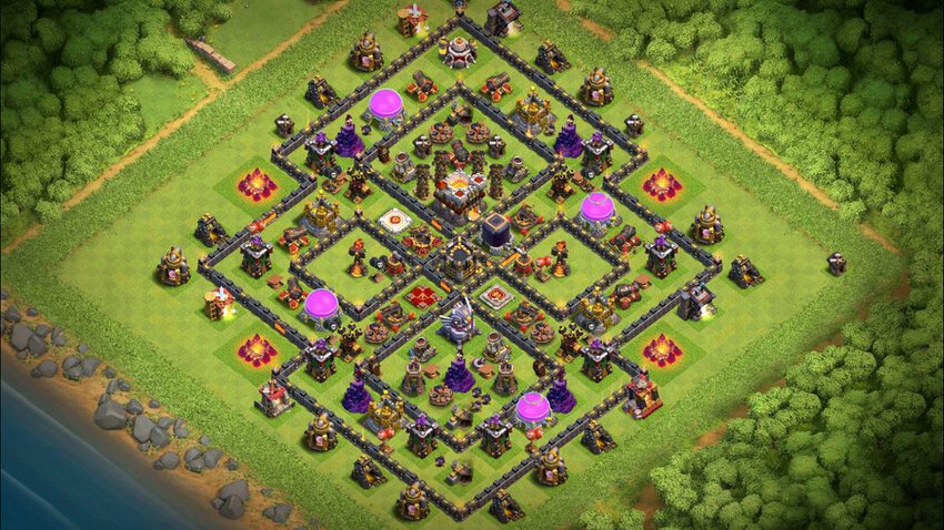 Town Hall 11 Trophy Base layout by TReX