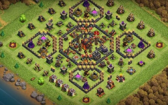 Town Hall 10 Farming Base layout by Gaming Sanged