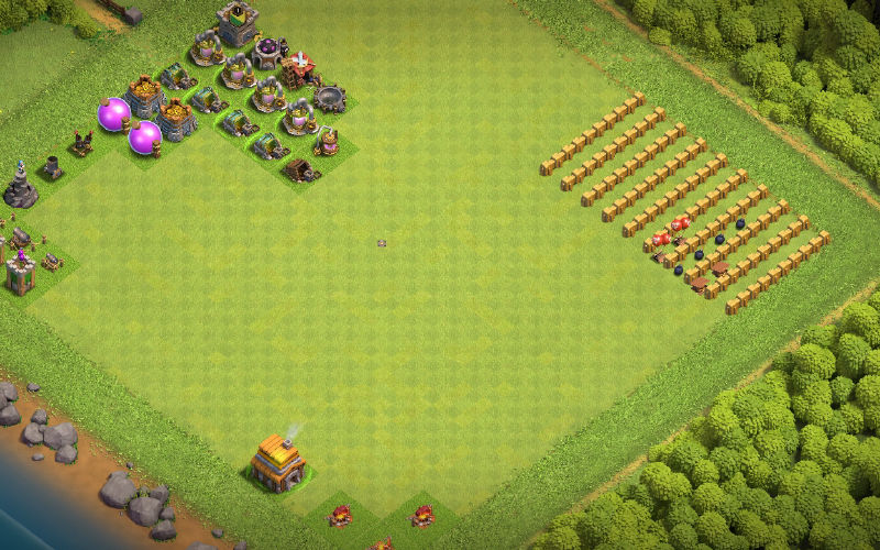 Town Hall 5 Farming Base layout by Cv master