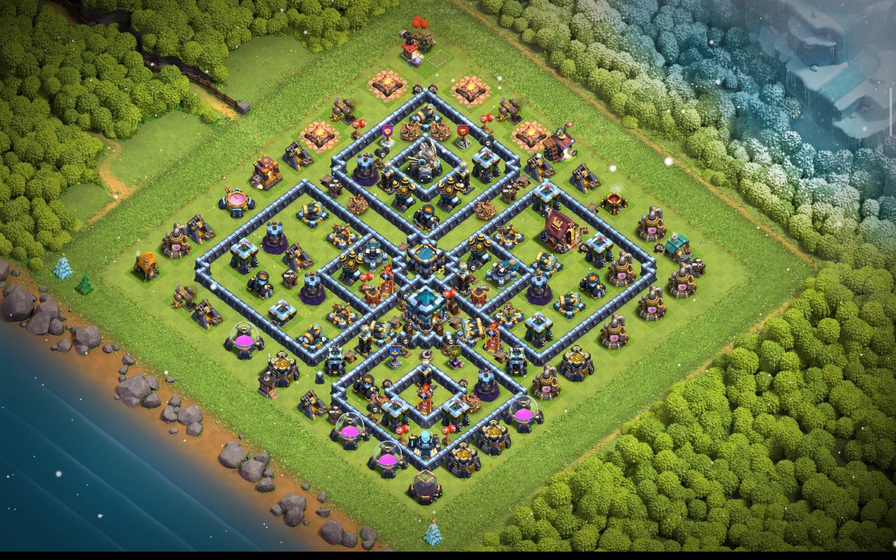 Town Hall 13 Fun Base layout by ادخل الكلان  اذه أنته عربي  ومنور