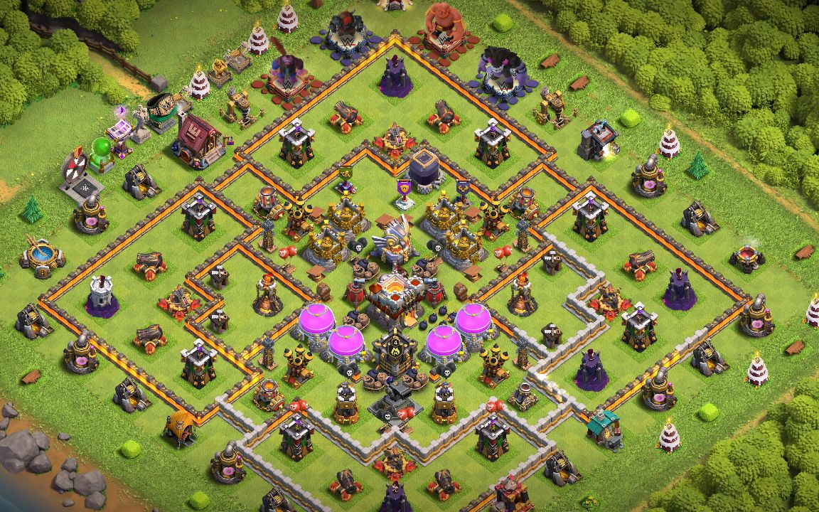 Town Hall 11 War Base layout by The End