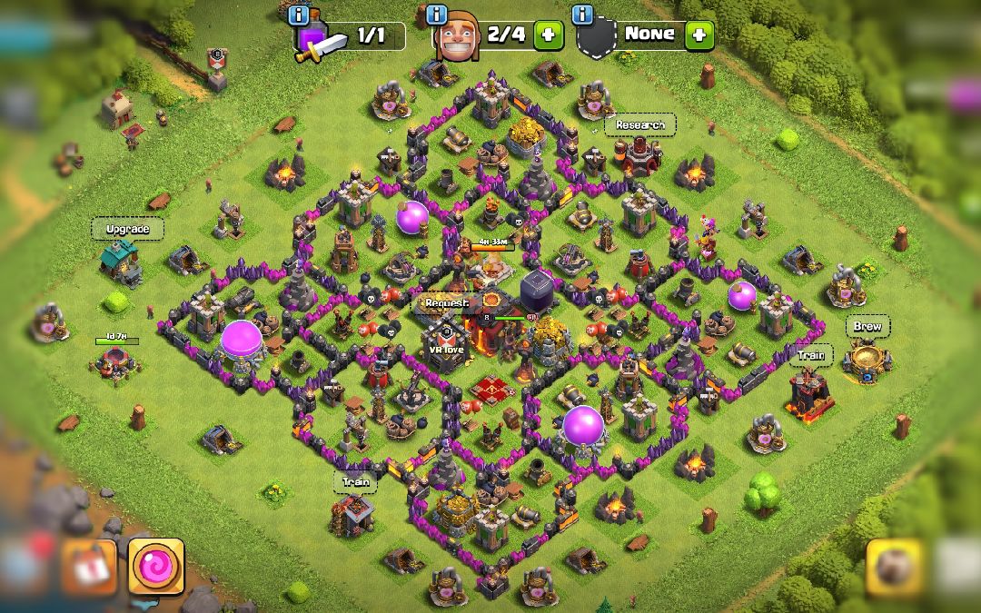 Town Hall 10 Hybrid Base layout by #Perfect_Gammer