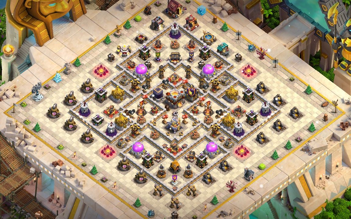 Town Hall 11 Fun Base layout by Collomb