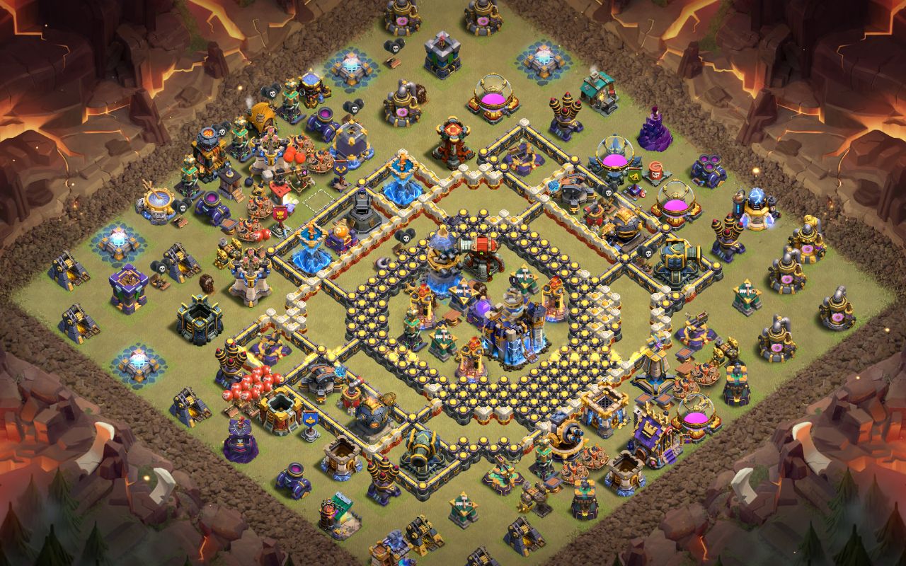 Town Hall 18 CWL Base layout by Sheikh Sadik