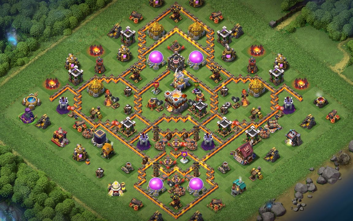 Town Hall 11 CWL Base layout by Dragon Raider