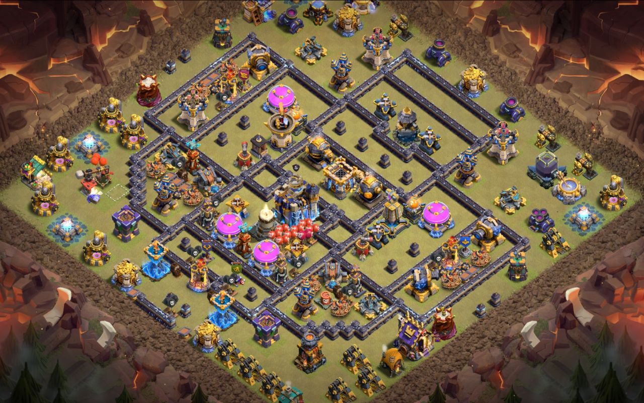 Town Hall 18 CWL Base layout by BH10