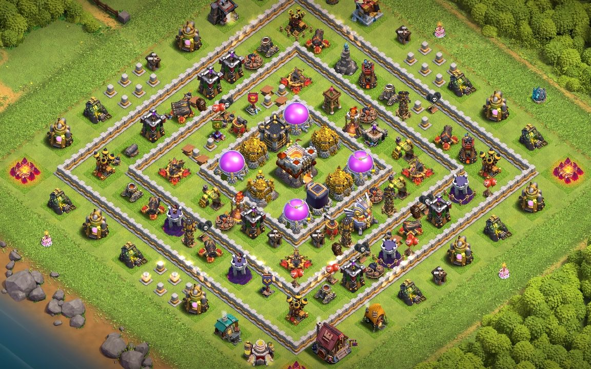 Town Hall 11 Farming Base layout by GodzillaXXL