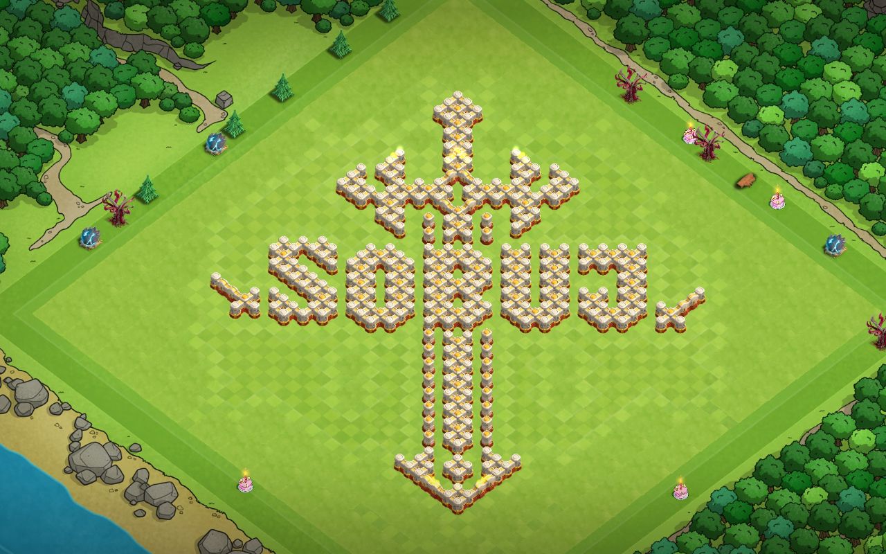 Town Hall 16 Fun Base layout by Saud