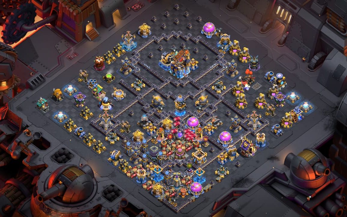 Town Hall 18 CWL Base layout by Sheikh Sadik