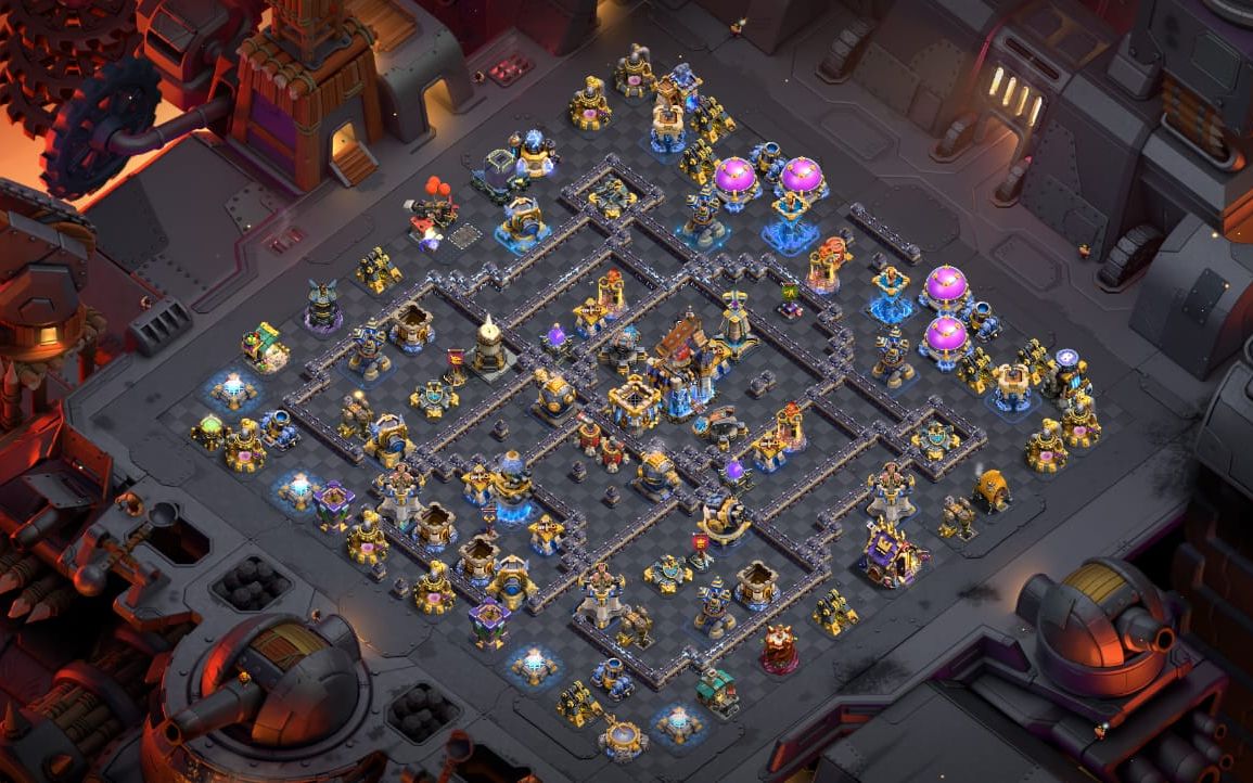 Town Hall 18 CWL Base layout by Sheikh Sadik