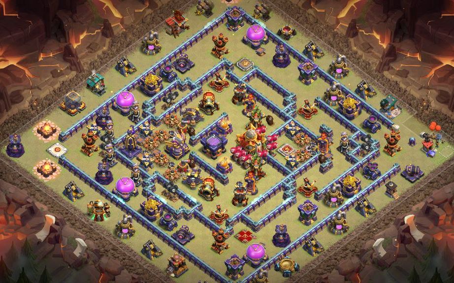 Town Hall 16 War Base layout by XLR8
