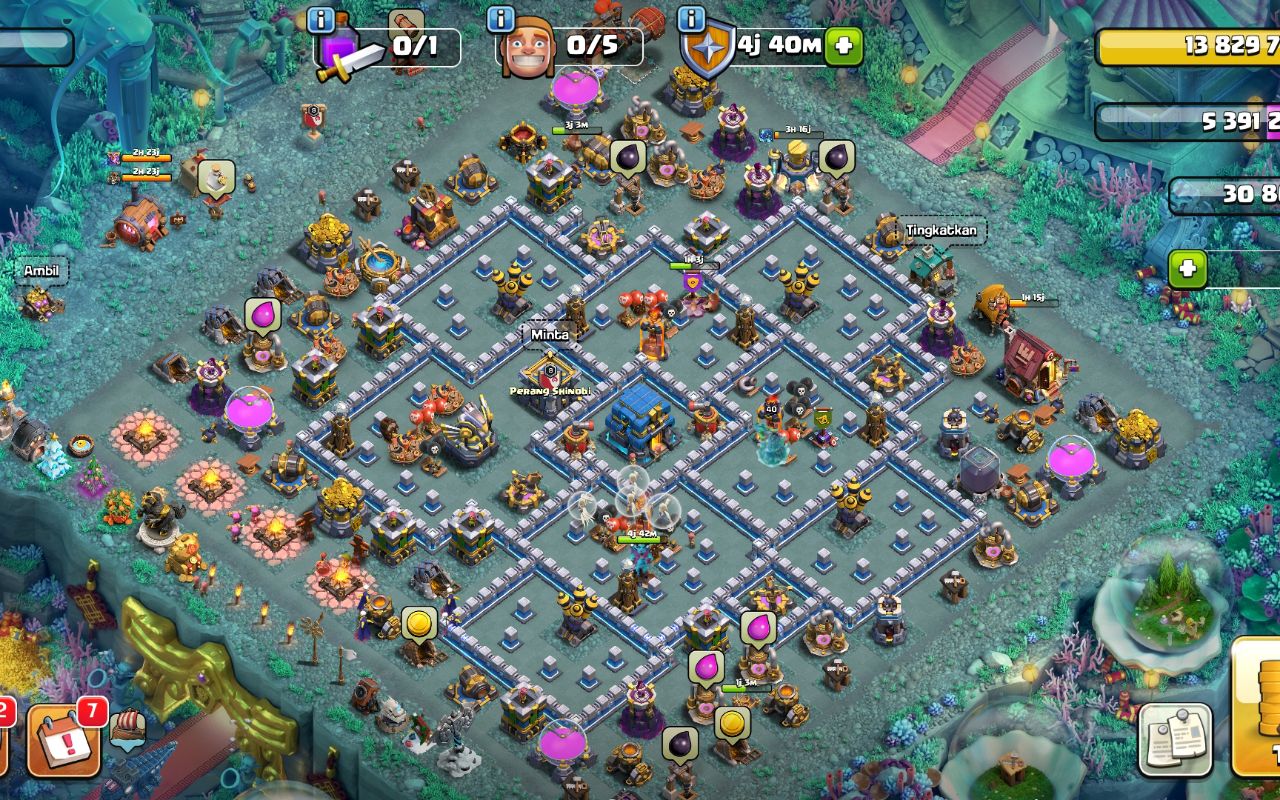 Town Hall 12 Farming Base layout by Chief_of_clash