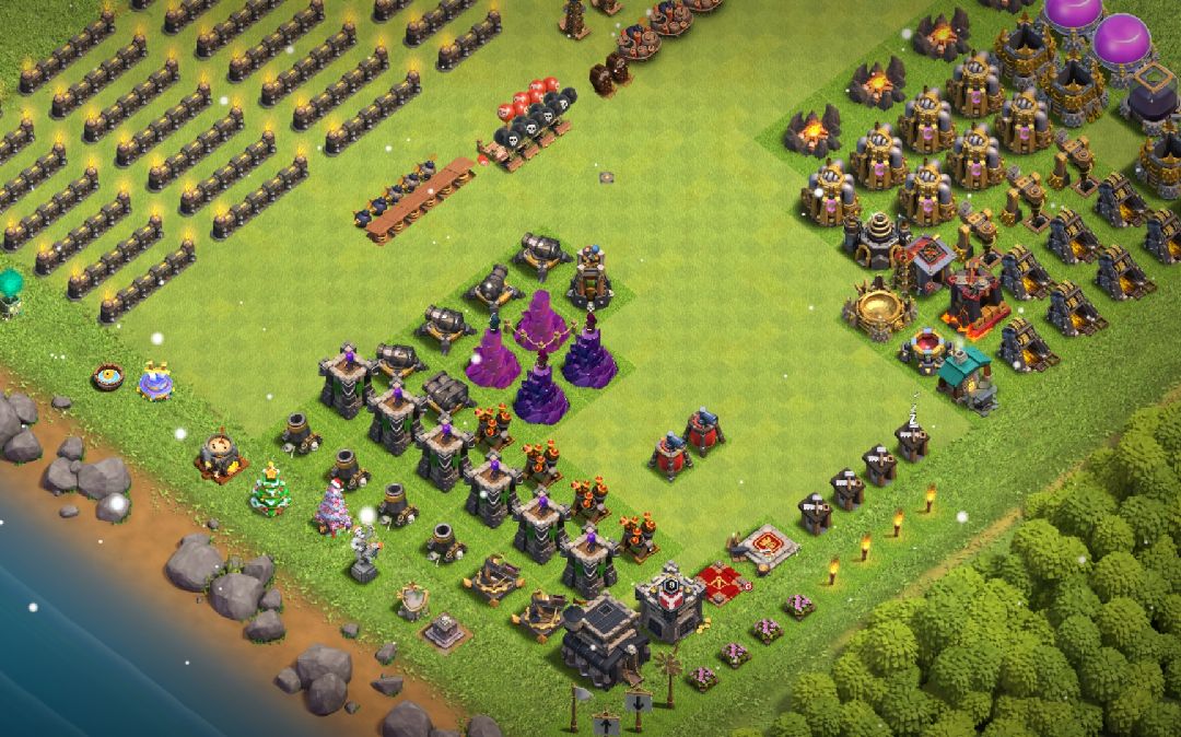 Town Hall 9 Fun Base layout by DeadEnder
