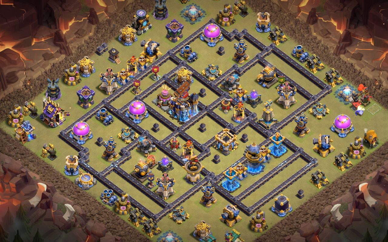 Town Hall 18 CWL Base layout by NK