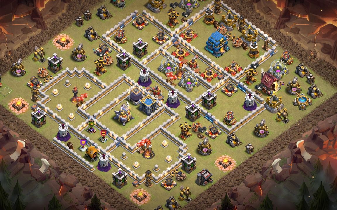 Town Hall 12 CWL Base layout by كلان#2G2QGQG08