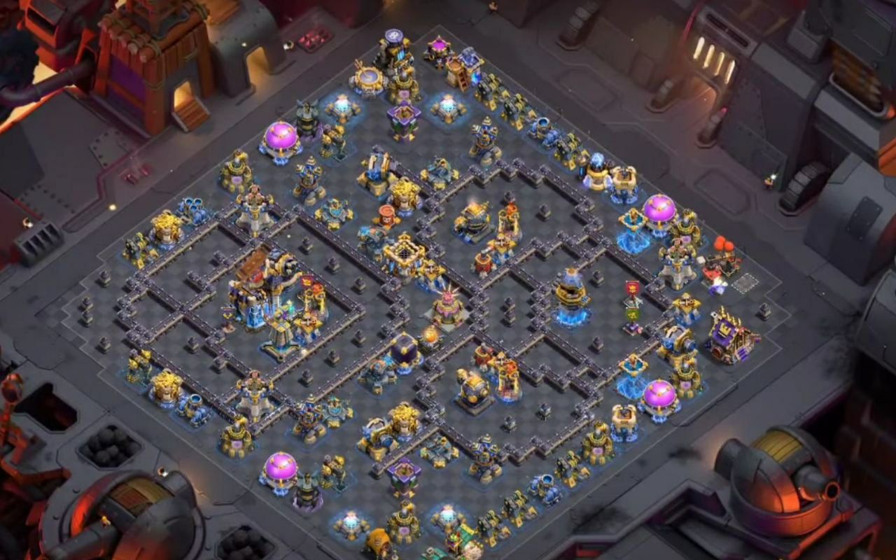 Town Hall 18 CWL Base layout by ديوان الملوك 👑