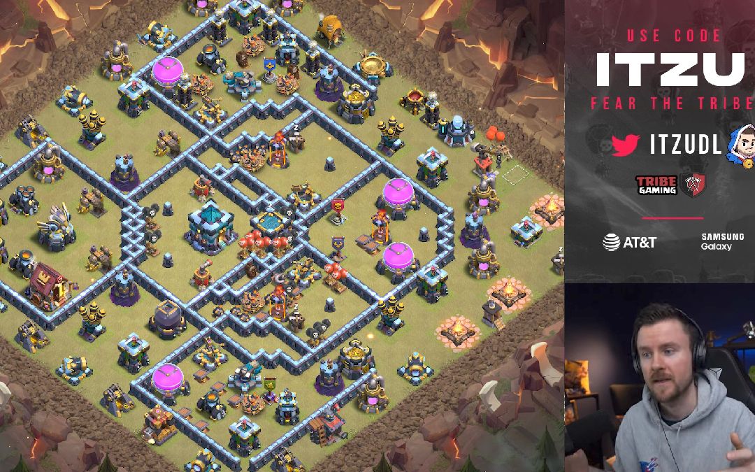 Town Hall 13 War Base layout by XLR8