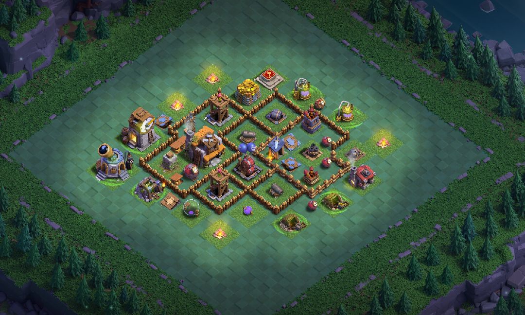 Town Hall 5 Farming Base layout by Rainbow 🌈